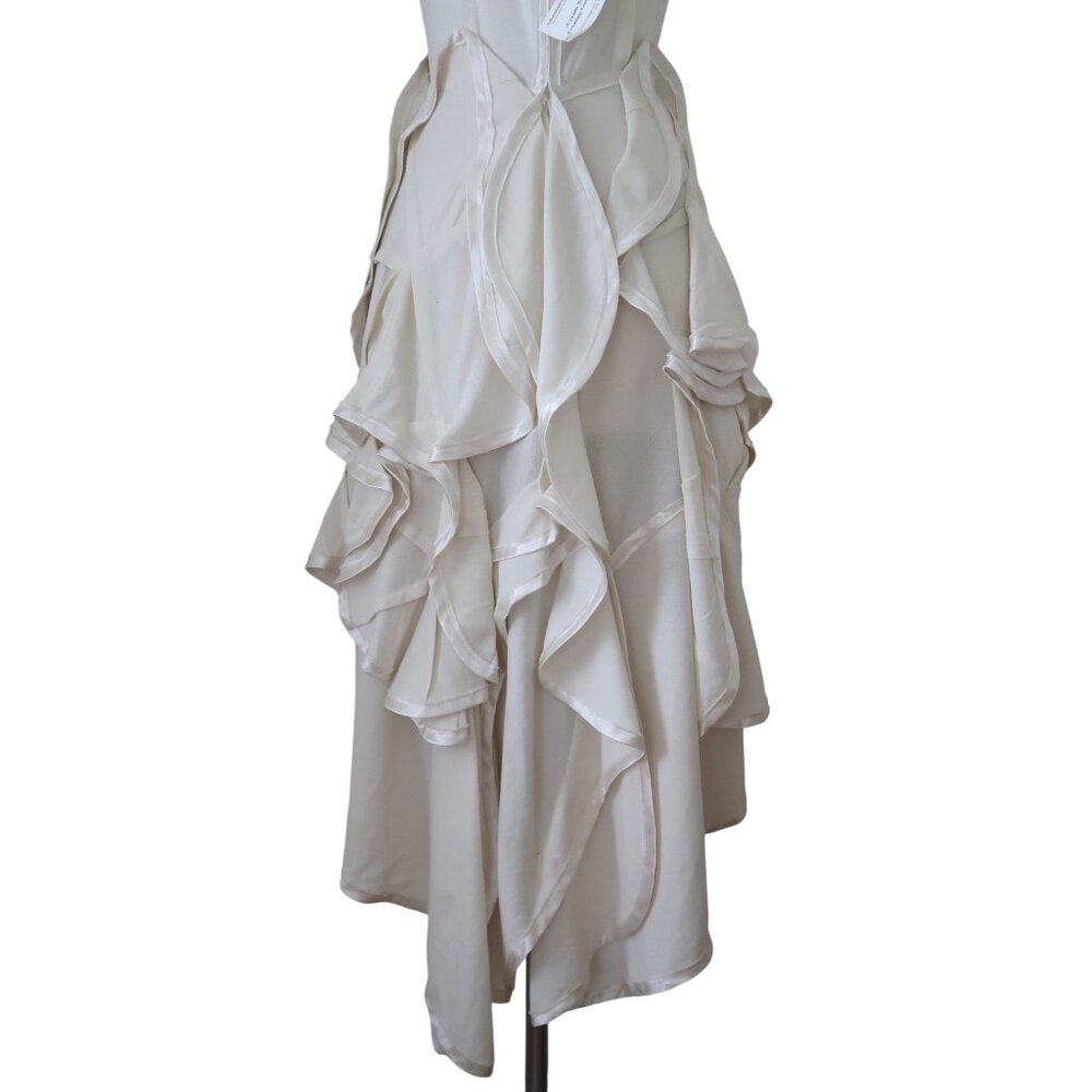 AJNA circle applique midi dress fits sz S - Picture 4 of 12